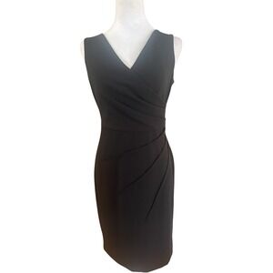 DKNY Black Sheath Dress SZ 4 Little Black Dress Business, Formal, Professional